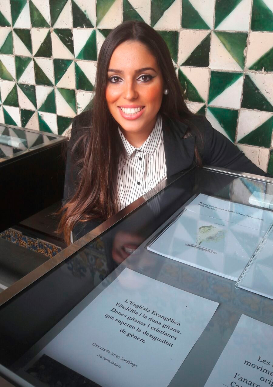 Jelen Amador, una estudiante de Doctorado gitana