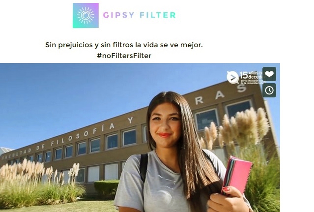 Launch of #GispsyFilter, an online campaign against racism