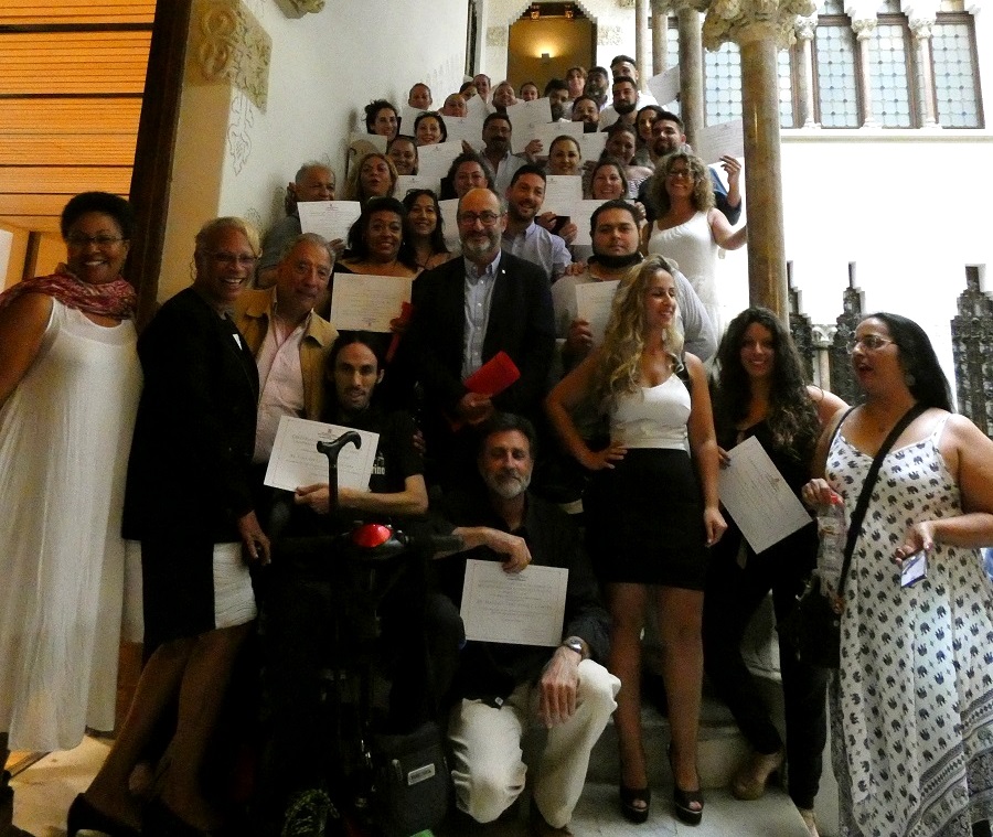 Lliurament de 39 diplomes a persones gitanes que han superat amb èxit diverses accions formatives del Pla Integral del Poble Gitano