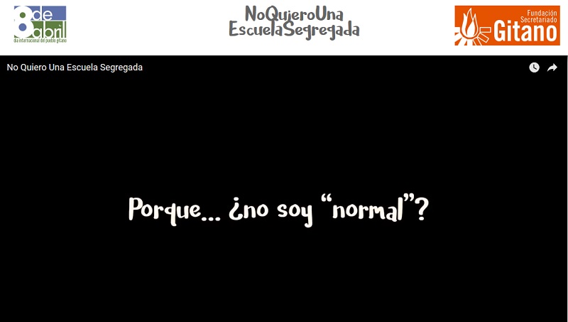 ¡No quiero ir a una escuela segregada!