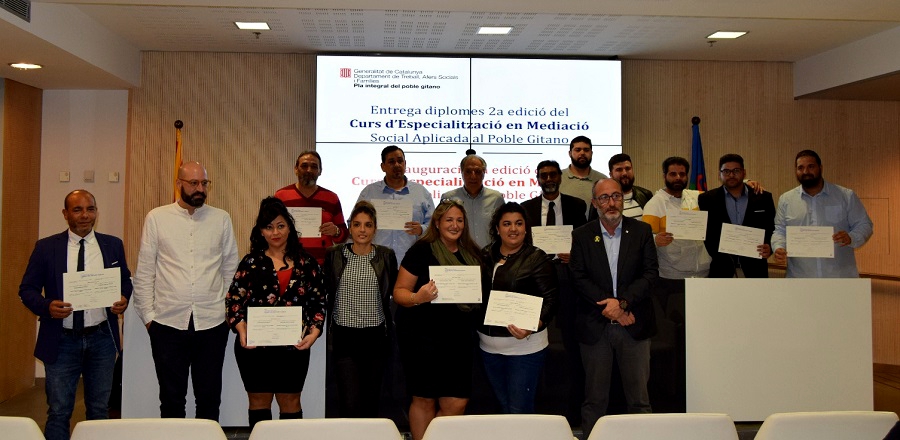 El Pla Integral del Poble Gitano posa en marxa la tercera edició del Curs d’especialització en Gestió Alternativa de Conflictes, Mediació Comunitària i Familiar aplicada al Poble Gitano