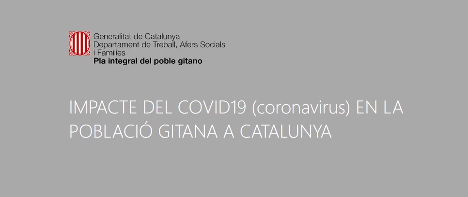 Encuesta sobre el impacto del Covid19 en Población Gitana de Cataluña