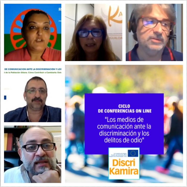 Jornades per videoconferència: Els mitjans de comunicació davant la discriminació i els delictes d’odi