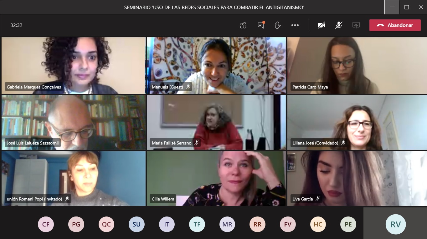 Guía para el uso de las redes sociales para combatir el antigitanismo