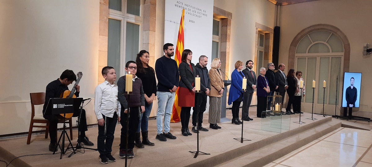 El Parlament de Catalunya recorda les víctimes de l’Holocaust