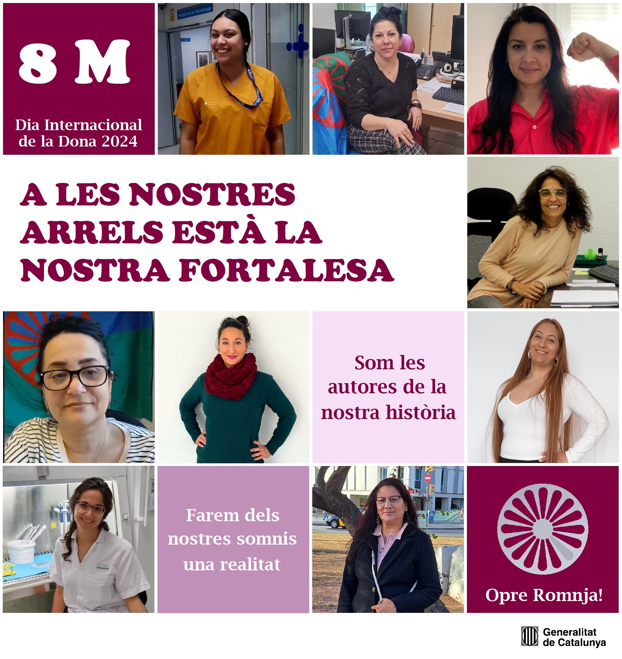 El Plan Integral del Pueblo Gitano lanza una campaña para el 8M