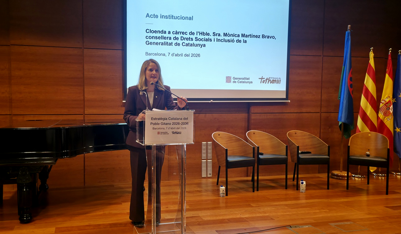 La Generalitat presenta la Estrategia Catalana del Pueblo Gitano 2026-2036, hoja de ruta para reducir desigualdades y combatir el antigitanismo